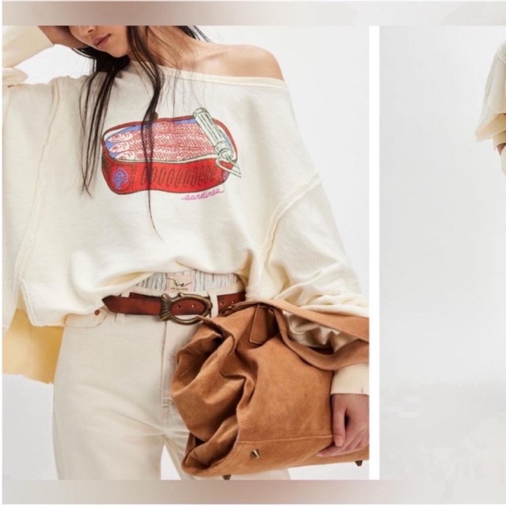 Free People Camden Sardine Sweatshirt - Picture 4 of 8